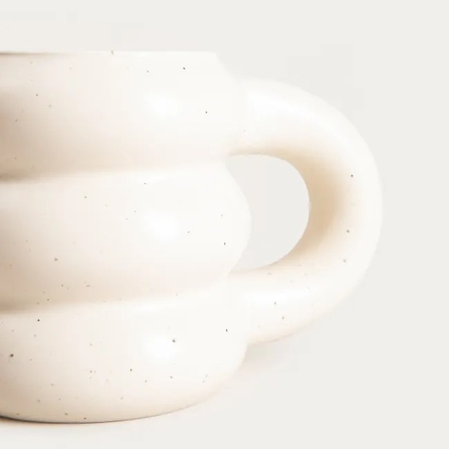 Hrnček BUBBLY krémový 753701 350 ml