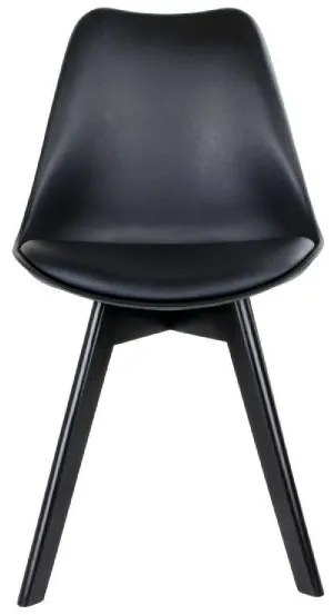 Viborg jedálenská stolička čierna