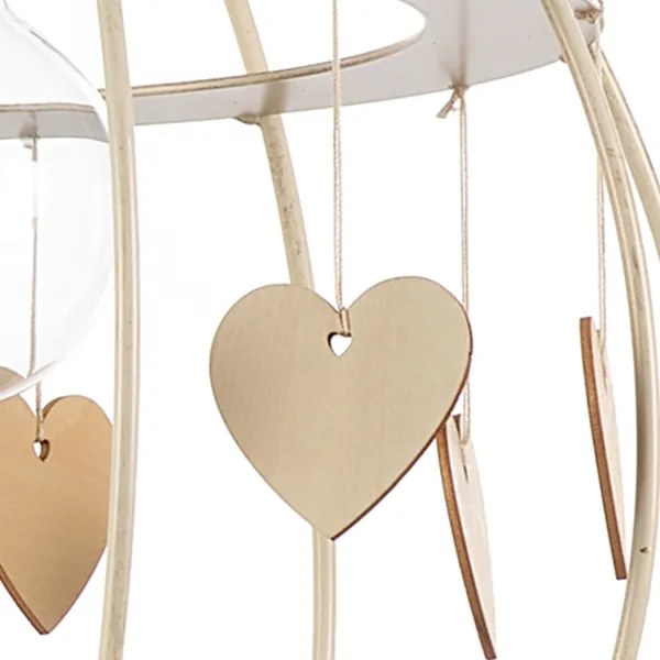 ONLI - Luster na lanku LEONILDE 1xE27/15W/230V béžová