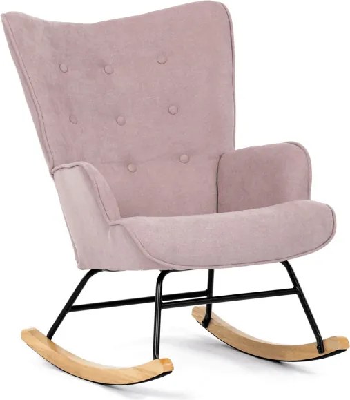 Hojdacie kreslo ružové AK-371 PINK2