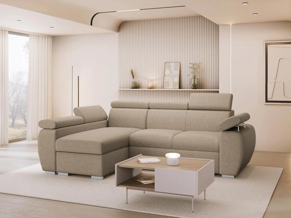 Rohová sedačka Giza Mini, Strana: Pravá 2R-LC, Dostupné poťahy: Aragon 93