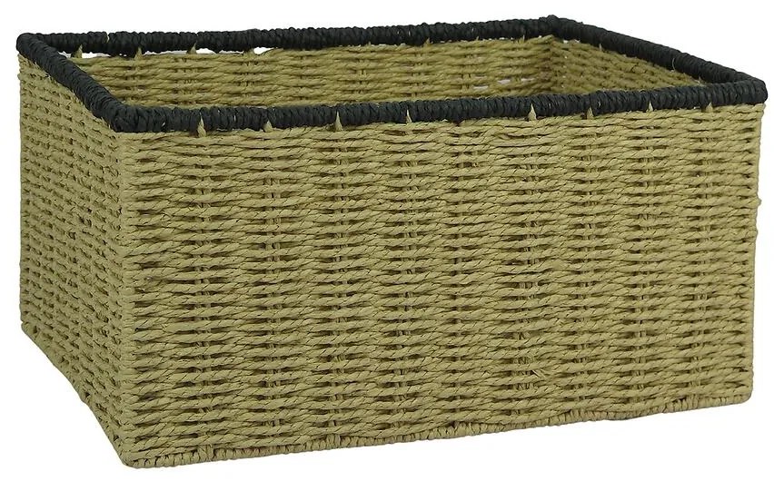 Košík svetlohnedý L 40x30 h20