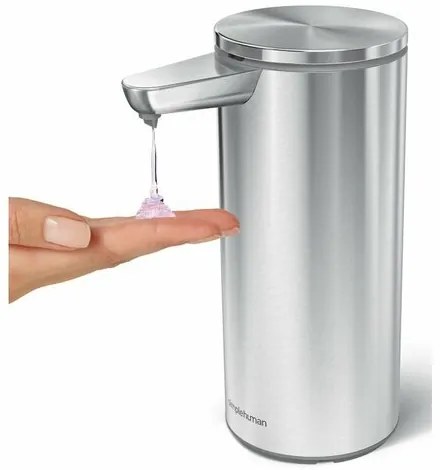 Simplehuman Bezdotykový dávkovač mydla a dezinfekcie 414 ml, nerez