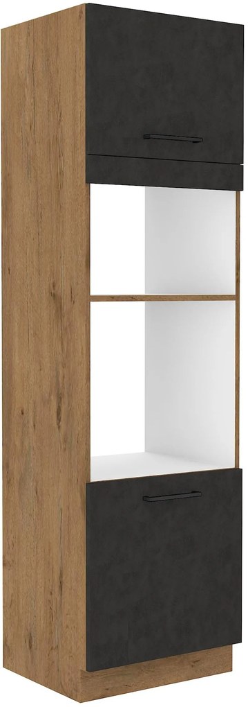 Potravinová kuchynská skrinka Virion 60 DPM 210 2F (dub lancelot + matera). Akcia -20%. Vlastná spoľahlivá doprava až k Vám domov. 1134922