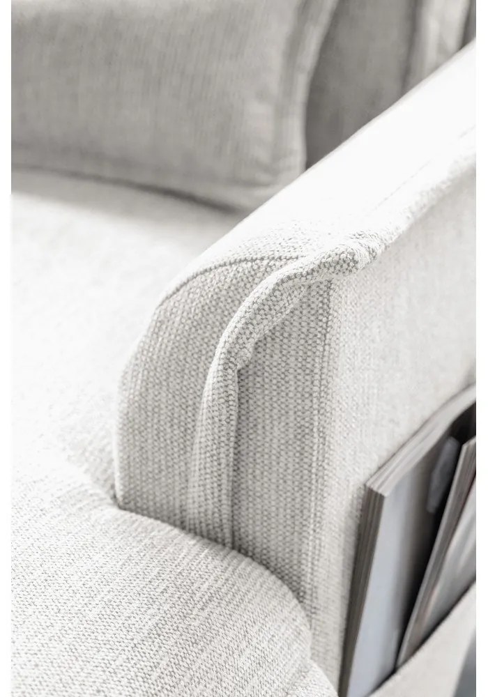 Béžová rozkladacia rohová pohovka (ľavý roh/do tvaru "U") Charming Charlie – Miuform