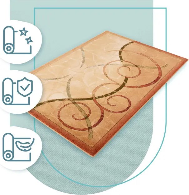 Koberec  Agnella Isfahan Selma Sahara