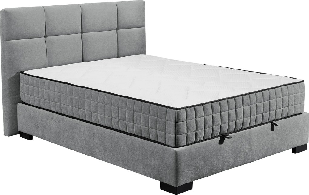 XXXLutz AMERICKÁ POSTEĽ, 140/200 cm, antracitová MID.YOU - Online Only spálne - 002220053405