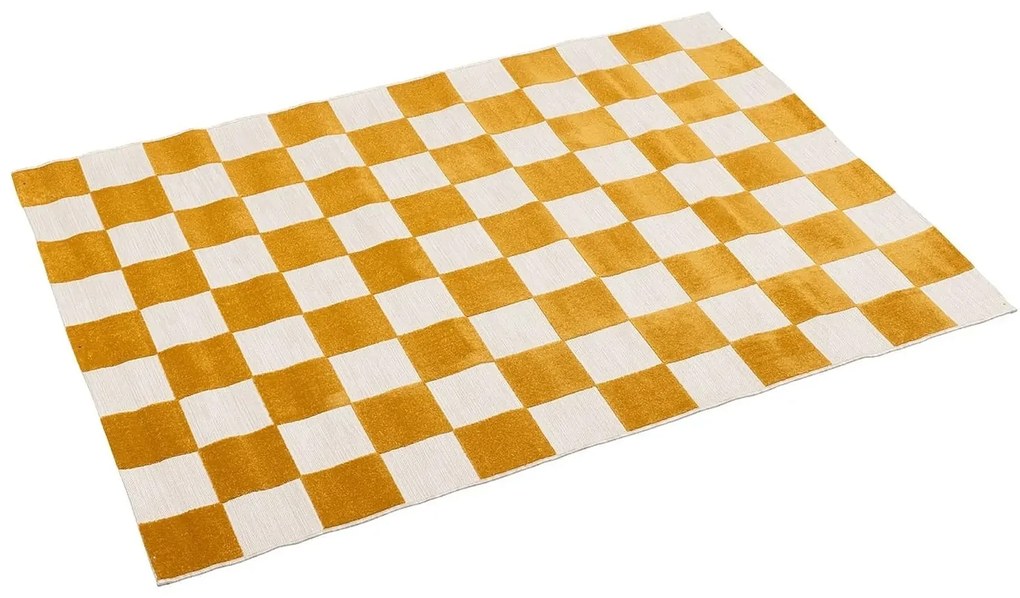 Cube exteriérový koberec béžovo-žltý 160x230 cm