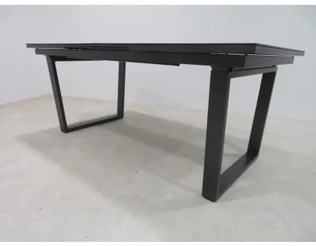 Doppler LIVORNO - záhradný rozkladací stôl 180/240 x 100 x 75,5 cm