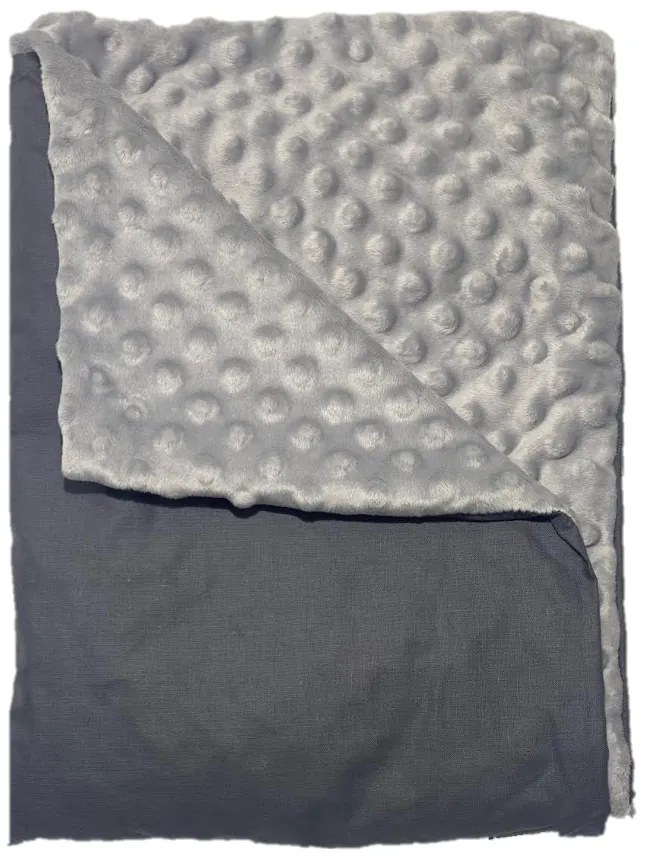 INTERMEDIC SK Deka Sivá/minky sivá 100x75 cm