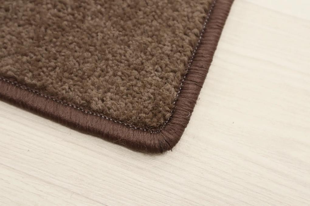 Vopi koberce Kusový koberec Eton hnedý 97 - 120x160 cm