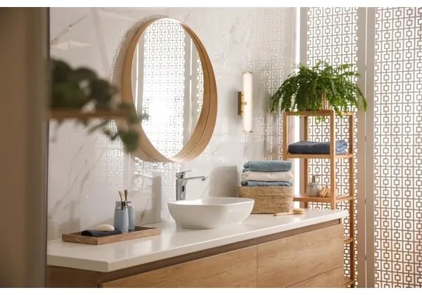 Searchlight 63125-1GO - LED Kúpeľňové svietidlo CLAMP LED/18W/230V IP44 zlatá