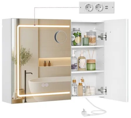 Zrkadlová skrinka BBK134W01