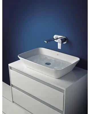 Kúpeľňová skrinka pod umývadlo Ideal Standard Connect Air biela lesklá biela matná 80 x 51,7 x 44 cm