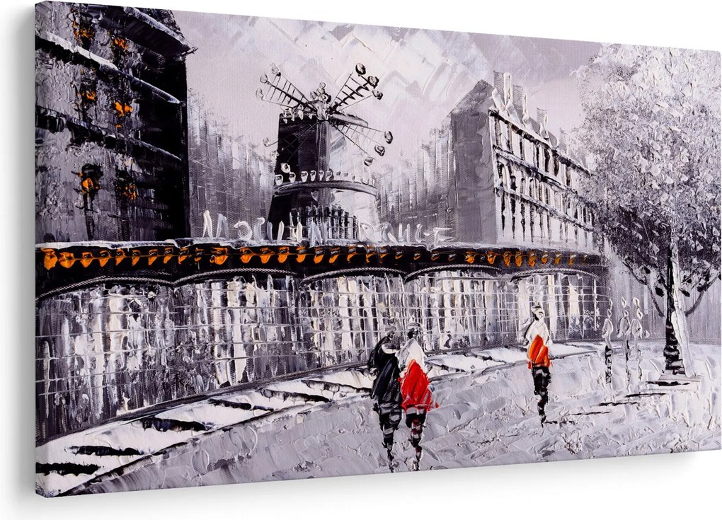 Obraz - Olejomaľba mesta II. (90x60 cm)