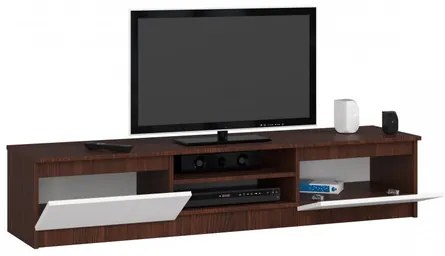 TV stolík RTV 160 wenge/biela