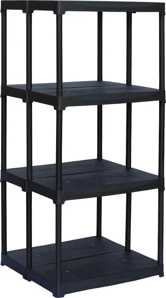 ARTPLAST Tempo T60-8PLUS Regál 2v1, 4 police, šírka 60 cm