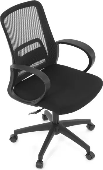 Kancelárska stolička čierna KA-S3015 BK