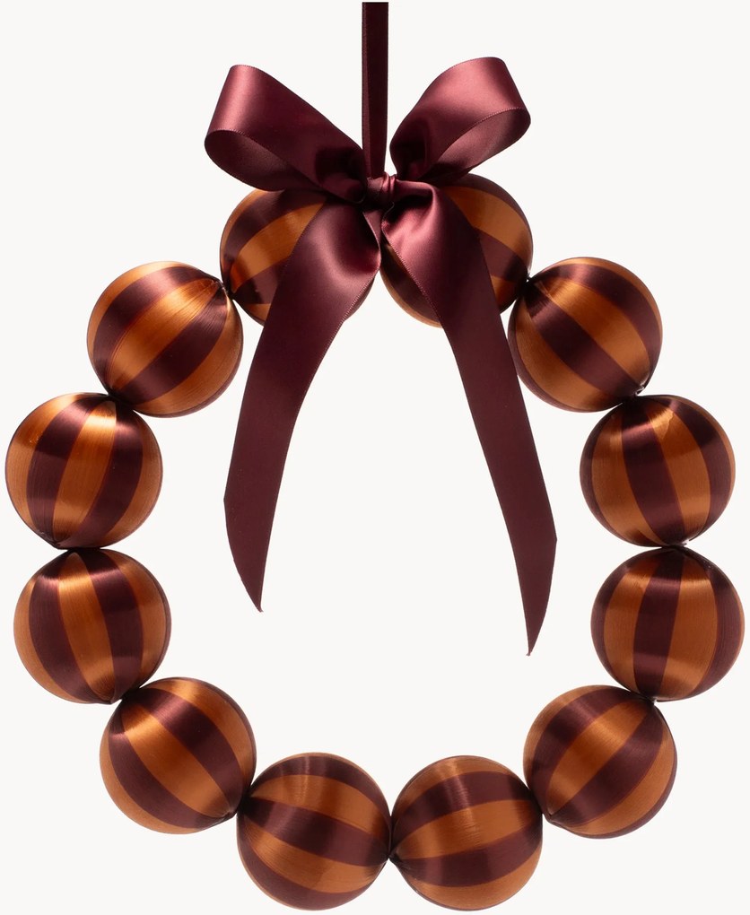 Vianočný veniec Baubles, v rôznych veľkostiach