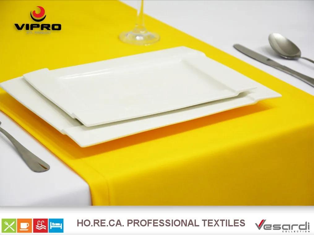 Dekorstudio Behúň na stôl 05 - žltý Rozmer behúňa (šírka x dĺžka): 40x220cm