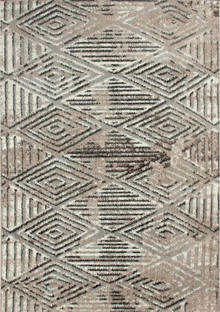 Kusový koberec Kesy béžový, Velikosti 70x140cm