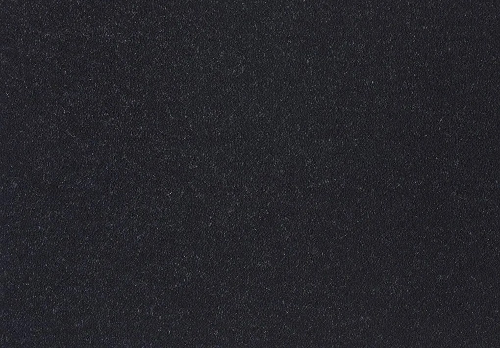 Lano - koberce a trávy Metrážny koberec Nano Smart 800 čierny - Kruh s obšitím cm