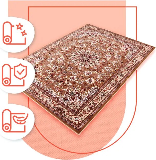 Koberec Dywilan Rich Kordoba Dark Beige/Dark Beige