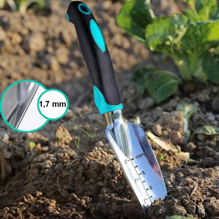 Súprava 6 ks záhradného náradia FUNAF modrá