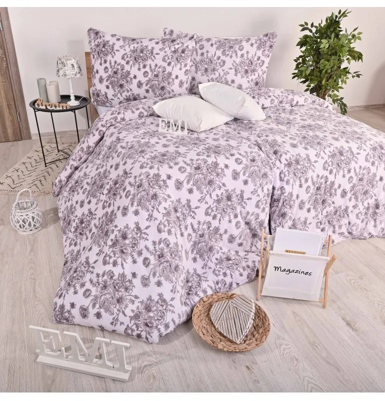 Obliečky z mikroplyšu Renna EMI, Štandardný set jednolôžko obsahuje 1x 140x200 + 1x 70x90