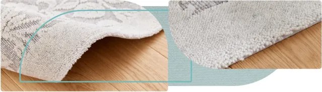 Koberec Agnella Noble Alulala svetlosivý