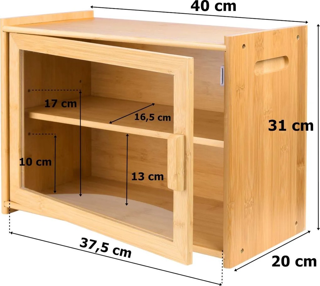 Bambusový chlebník Pierre
