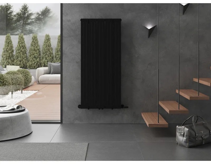 Mexen Waco, vykurovacie teleso 1544 x 694 mm, 2209 W, čierna, W217-1544-694-00-70