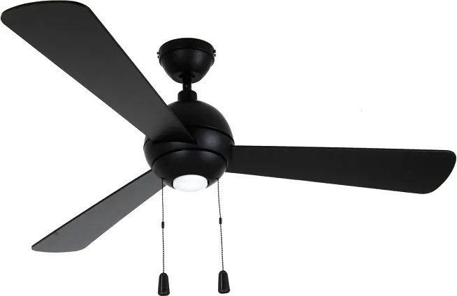LUCCI AIR BORDONO BI2100389 48“ čierna Reverzný stropný ventilátor