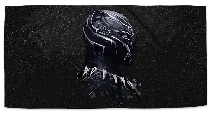 Sablio Uterák BLACK PANTHER z profilu Vesmír - 50x100 cm