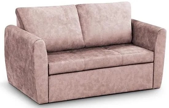 Rozkladacie pohovka Bella Lux 120, růžová (Terra 61)