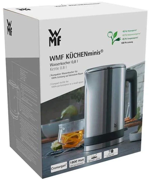 Rýchlovarná kanvica WMF KITCHENminis® 04.1314.0011 0,8 l nerez