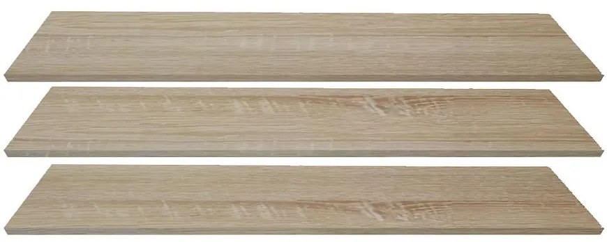 Police 3 ks skriňa Top 200 dub sonoma