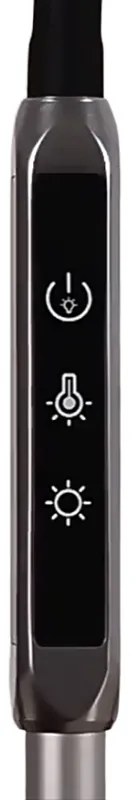 Stolná LED lampa LUCIO, svorka, diaľkový ovládač