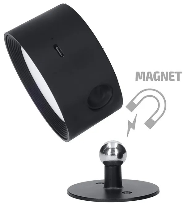 SOLIGHT LED nabíjací RGB svetlo, diaľkový ovládač, Li-Ion, USB-C