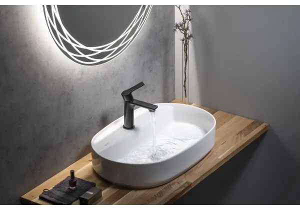 Sapho - Umývadlová batéria PAX 16,5 cm matná čierna