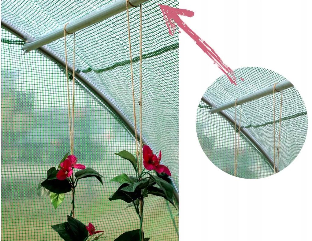 Foxigy Záhradný fóliovník 3x8m s UV filtrom PREMIUM