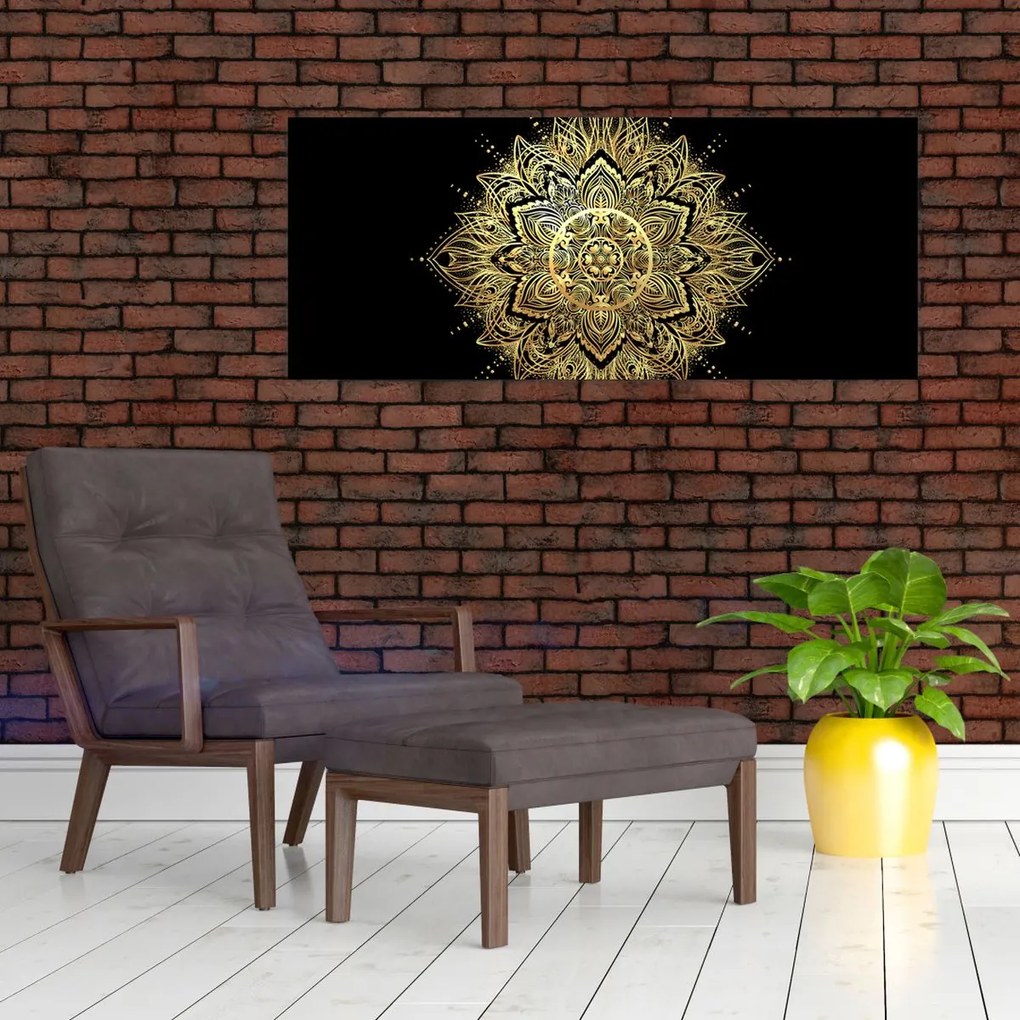 Obraz - Mandala bohatstvo (120x50 cm)