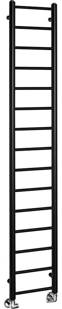 Sapho - Kúpeľňový radiátor DINA 335W 30x174 cm matná čierna