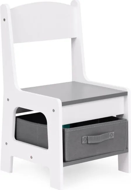 Sada nábytku pre deti stolík + 2 stoličky a kriedová tabuľa