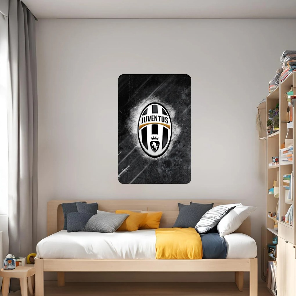 60x90cm Juventus FC - textilná nálepka na stenu