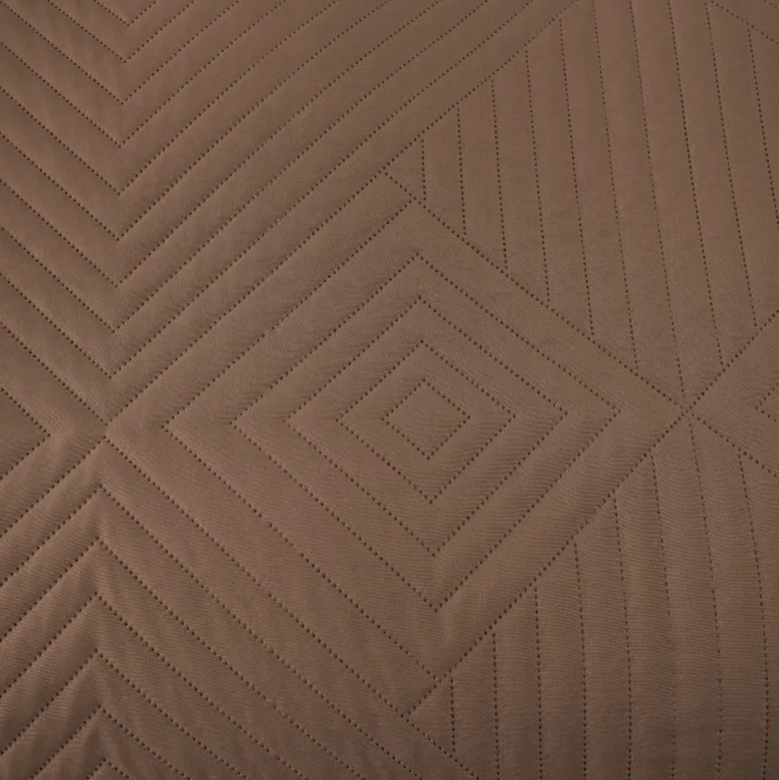 Prehoz na posteľ CALDERA, tmavo béžový Rozmer: 200 x 220 cm
