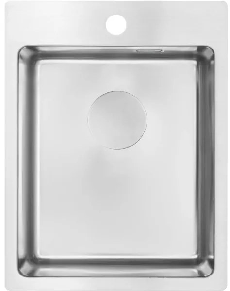 Deante ZPO_010E - Kuchynský drez OLFATO 50,5x39 cm kefovaná oceľ