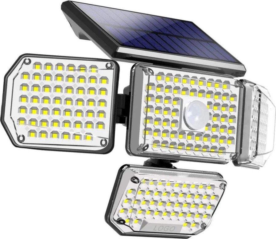Immax 08499L - LED Solárne nástenné svietidlo so senzorom LED/5W/5,5V IP44