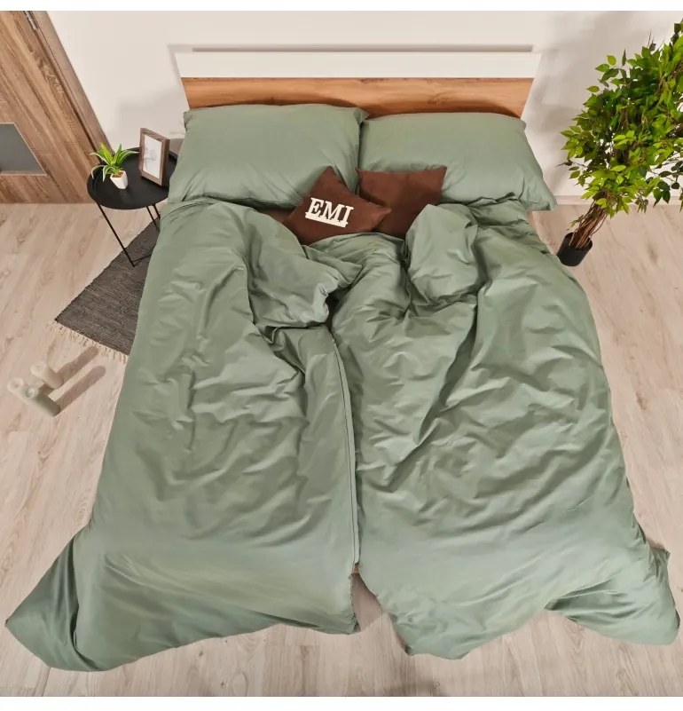 Obliečky bavlnené Nature EMI, Štandardný set jednolôžko obsahuje 1x 140x200 + 1x 70x90