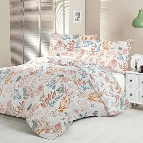 Kvalitex Saténové obliečky Luxury Collection Coral garden, 140 x 200 cm, 70 x 90 cm, 140 x 200 cm, 70 x 90 cm